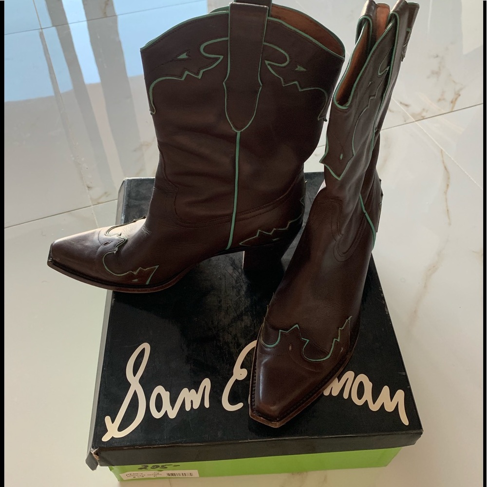 Sam Edelman Percy Cowboy Boots